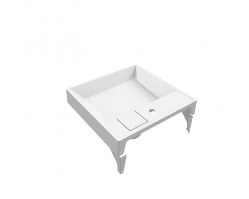 Раковина над стиральной машиной Uperwood Naomi 60х60 см, белая