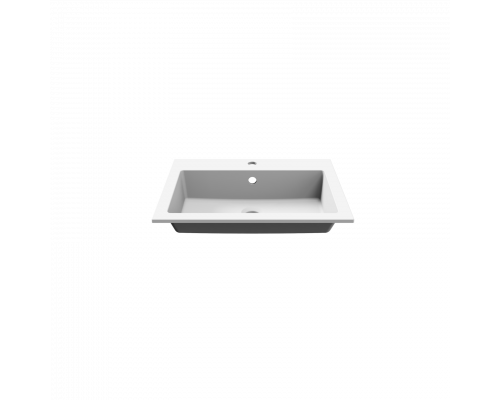 Раковина для ванной полувстраиваемая Uperwood Megan 60 см, белая матовая