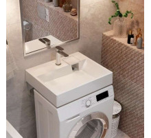 Раковина над стиральной машиной Uperwood Naomi 60х50 см, белая