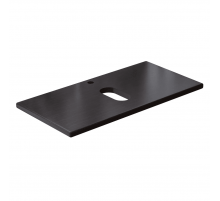 Столешница под раковину для ванной накладная Uperwood Tanos (90 см, накладная, темное дерево)