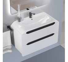 Тумба под раковину для ванной комнаты Uperwood Neo (подвесная, 80 см, белая)