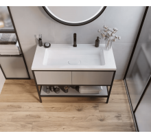 Раковина для ванной полувстраиваемая Uperwood Modul (100 см, прямоугольная)