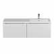 Заказать Тумба с раковиной для ванной комнаты Uperwood Tanos-Cosmos (120 см, подвесная, правая, белая) в магазине сантехники Santeh-Crystal.ru