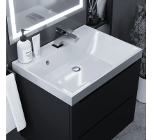 Раковина для ванной полувстраиваемая Uperwood Classic (60 см, прямоугольная)