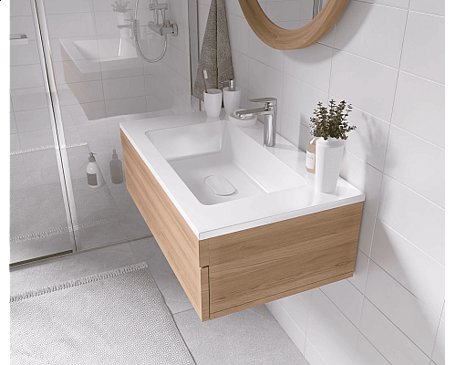 Santeh-Crystal.ru: Раковина для ванной полувстраиваемая Uperwood Modul (80 см, прямоугольная) Купить Раковина для ванной полувстраиваемая Uperwood Modul (80 см, прямоугольная) в магазине сантехники Santeh-Crystal.ru