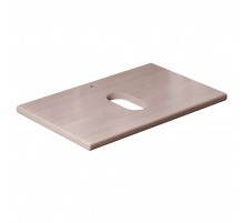 Столешница под раковину для ванной накладная Uperwood Tanos (70 см, накладная, светлое дерево)