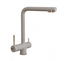 Смеситель для кухни Uperwood UPD-005 (03, с каналом для фильтрованной воды, сатин/дым)