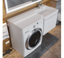 Раковина над стиральной машиной Uperwood Magenta (120 см, правая)