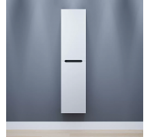 Шкаф-пенал для ванной Uperwood Tanos (33x27x150 см, подвесной, правый, белый/графит)