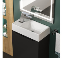 Раковина для ванной Uperwood Classic New 40 см, белая глянцевая, с накладкой для слива