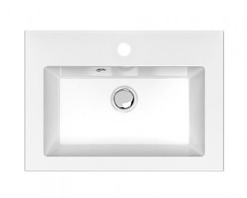 Раковина для ванной полувстраиваемая Uperwood Eva 50 см, белая