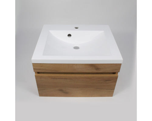 Раковина для ванной полувстраиваемая Uperwood Eva 60 см, белая