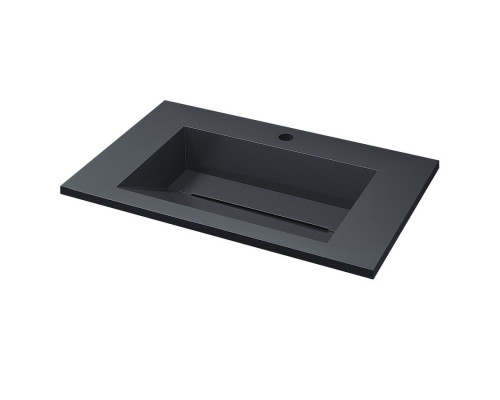 Раковина для ванной Uperwood Next Premium 70 см, серый глянец