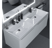 Раковина для ванной полувстраиваемая Uperwood Classic (120 см, двойная, прямоугольная)