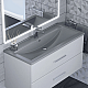 Заказать Раковина кварцевая для ванной Uperwood Foster Quartz (100 см, серая матовая, бетон) в магазине сантехники Santeh-Crystal.ru