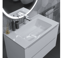 Раковина для ванной полувстраиваемая Uperwood Modul (80 см, прямоугольная)