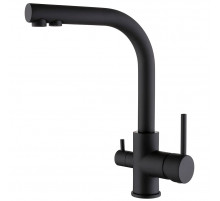 Смеситель для кухни Felice 1718-10 nero opaco 22x14.1 см