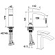 Заказать Смеситель для раковины Felice 1030 B cromo bianco в магазине сантехники Santeh-Crystal.ru