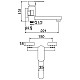 Заказать Смеситель для ванны Felice 6040 cromo 22.1x21 см в магазине сантехники Santeh-Crystal.ru