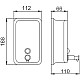 Купить Дозатор для жидкого мыла Haiba HB402 Хром в магазине сантехники Santeh-Crystal.ru