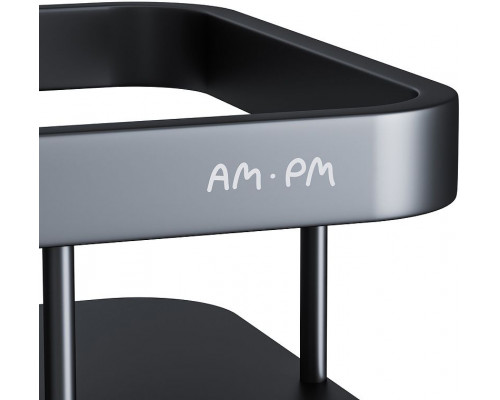 Купить Полка корзина AM.PM Sense L A7453222 Черная матовая в магазине сантехники Santeh-Crystal.ru