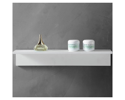 Приобрести Полка из искусственного камня Abber Stein AS1654 Белая в магазине сантехники Santeh-Crystal.ru