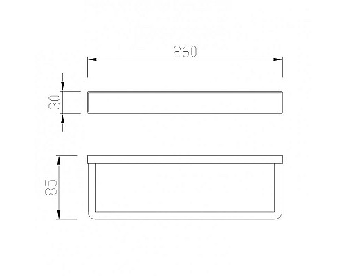 Приобрести Полотенцедержатель Abber Westen AA1753 Хром в магазине сантехники Santeh-Crystal.ru