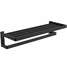Полка для полотенец Abber Westen AA1758B Черная матовая