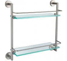 Стеклянная полка Allen Brau Priority 6.31015-BN Никель брашированный