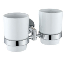 Стакан для зубных щеток Allen Brau Priority 6.31003-00 Белый Хром