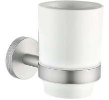 Стакан для зубных щеток Allen Brau Priority 6.31002-BN Белый Никель брашированный