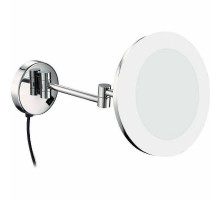 Косметическое зеркало Aquanet 1806D 204512 с подсветкой с увеличением Хром