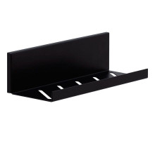 Металлическая полка Aquanet Магнум 30 302224 Черная матовая