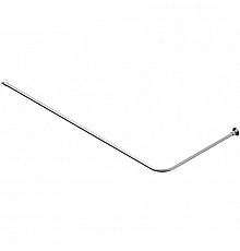 Карниз для ванны Aquatek Медея 170x95/50 KARN-0000015 г-образный Хром