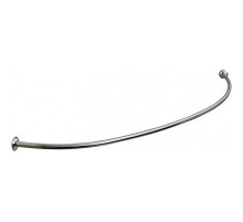 Карниз для ванны Aquatek Вега 170x105 KARN-0000009 дуга Хром