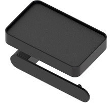 Держатель туалетной бумаги Artwelle Schwarz 7726 с полкой Черный матовый