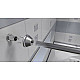 Купить Карниз для ванны Bas Лагуна 170x110 КЗ00007 Хром в магазине сантехники Santeh-Crystal.ru