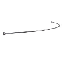 Карниз для ванны Bas Капри 170x95 КО00278 Хром