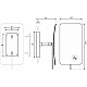 Заказать Косметическое зеркало Bemeta Cosmetic mirrors 112201222 с увеличением Хром в магазине сантехники Santeh-Crystal.ru