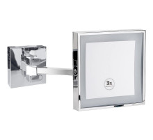 Косметическое зеркало Bemeta Cosmetic mirrors 116201202 с подсветкой с увеличением Хром