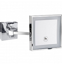 Косметическое зеркало Bemeta Cosmetic mirrors 116201202 с подсветкой с увеличением Хром
