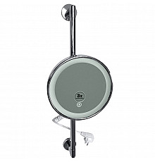 Косметическое зеркало Bemeta Cosmetic mirrors 116501682 с подсветкой с увеличением Хром