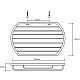 Заказать Полка корзина Bemeta Cytro 102308112 Хром в магазине сантехники Santeh-Crystal.ru