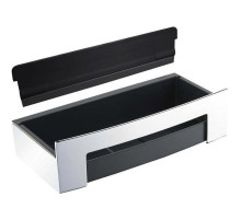 Полка корзина Bemeta Cytro 102208302 со скребком Черный