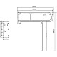 Купить Поручень Bemeta Help 301102072N Хром матовый в магазине сантехники Santeh-Crystal.ru