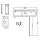 Купить Поручень Bemeta Help 301407301N Хром в магазине сантехники Santeh-Crystal.ru