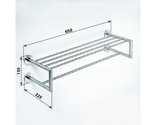 Santeh-Crystal.ru: Полка для полотенец Bemeta Neo stainless 104205105 Хром Заказать Полка для полотенец Bemeta Neo stainless 104205105 Хром в магазине сантехники Santeh-Crystal.ru