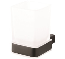 Стакан для зубных щеток Bemeta Nero 135011010 Черный матовый