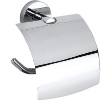 Держатель туалетной бумаги Bemeta Omega 104112012 с крышкой Хром
