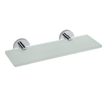 Стеклянная полка Bemeta Omega 104122042 Хром